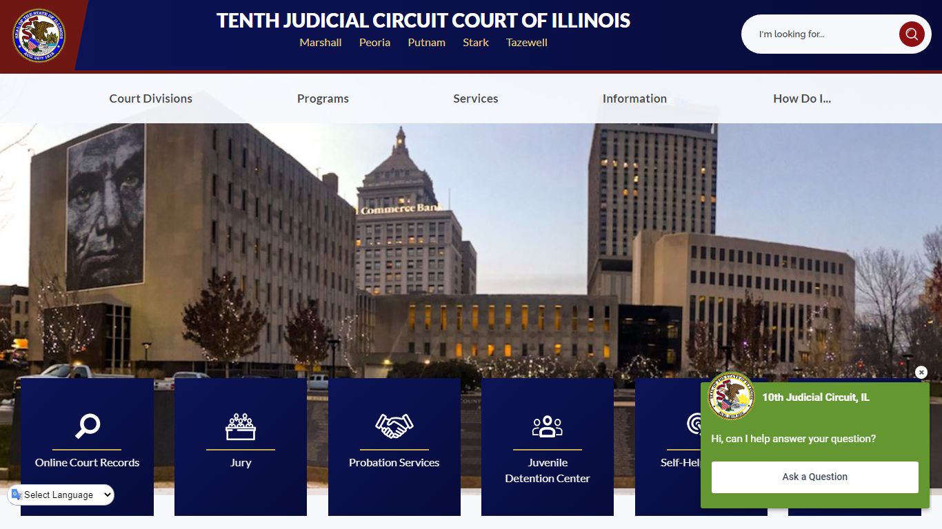 Peoria County Tenth JCC, IL | Official Website